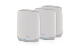 Netgear RBK763S WLAN 6 Triband Router Set Tri-Band Mesh System AX5400 3-Set
