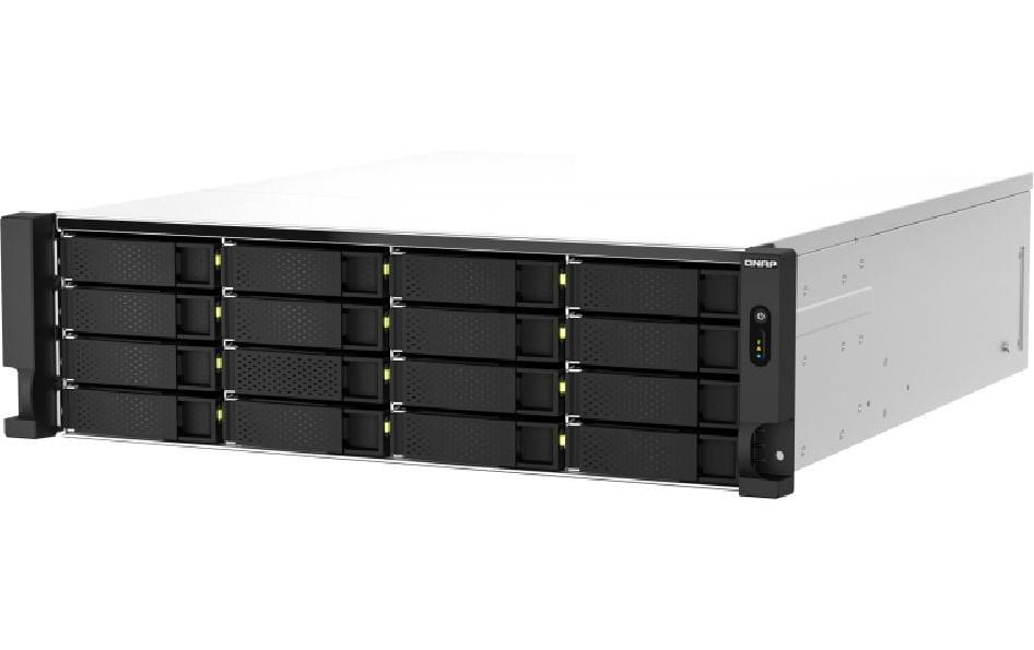 QNAP NAS TS-h2287XU-RP-E2378-64G, 22-bay 3U Rack, redundante PSU, Xeon 8-Core, 64GB