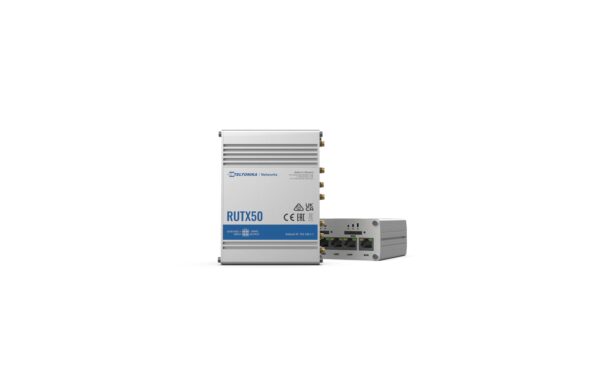 1452551_3 - Mediatech Teltonika 5G/LTE Industrierouter RUTX50 3.3Gbps 5G, 2Gbps 4G, WiFi-5, 5x GE LAN