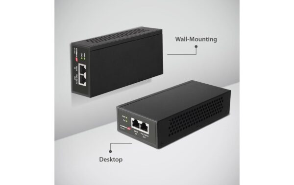 Edimax Pro GP-103IT: PoE++ Injector, 1Gbps IEEE 802.3bt/at/af (90Watt)