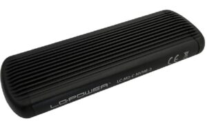 LC-Power ext. M.2 Gehäuse LC-M2-C-NVME-2 schwarz, USB3.2, für M.2 SSD, NVME