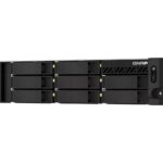 QNAP NAS TS-873AeU-4G, 8-bay 2U Rack, AMD Ryzen V1000 series, 4GB