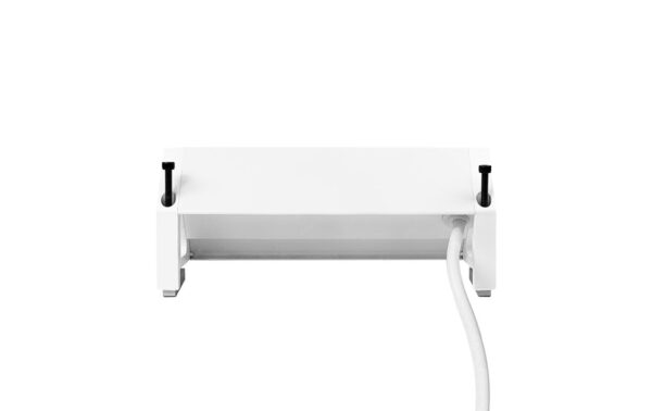 Steffen ALU DESK 2xT13, USB-A+C weiss, 1.5m Kabel