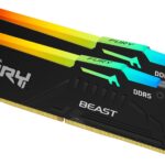 FURY Beast RGB DDR5 32GB 2-Kit 5600MT/s 2x 16GB, CL36, 1.25V, 288Pin