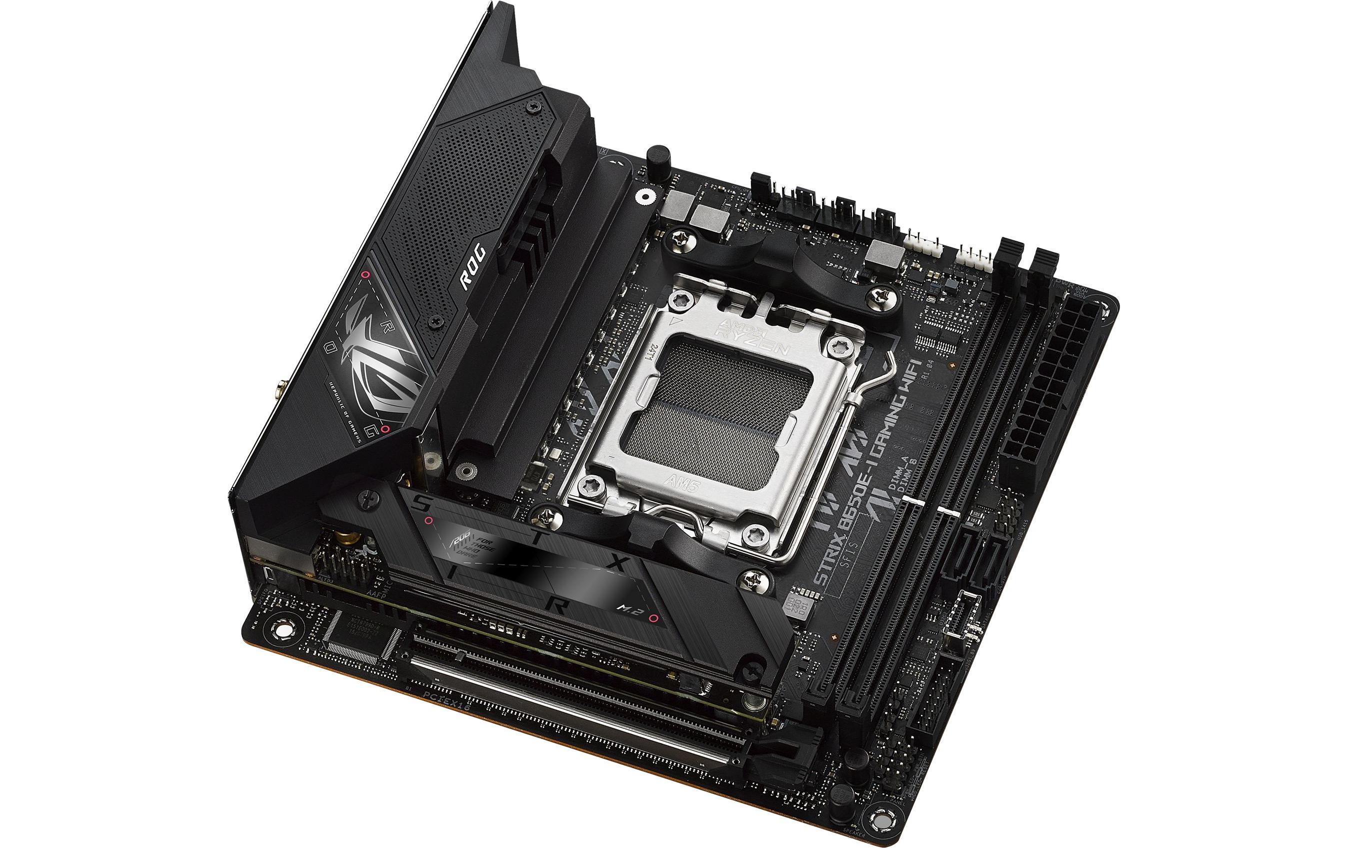 1456136_1 - Mediatech ASUS ROG STRIX B650E-I GAMING WF, Mini-ITX AM5, AMD B650, 2x DDR5, PCI-E 5.0