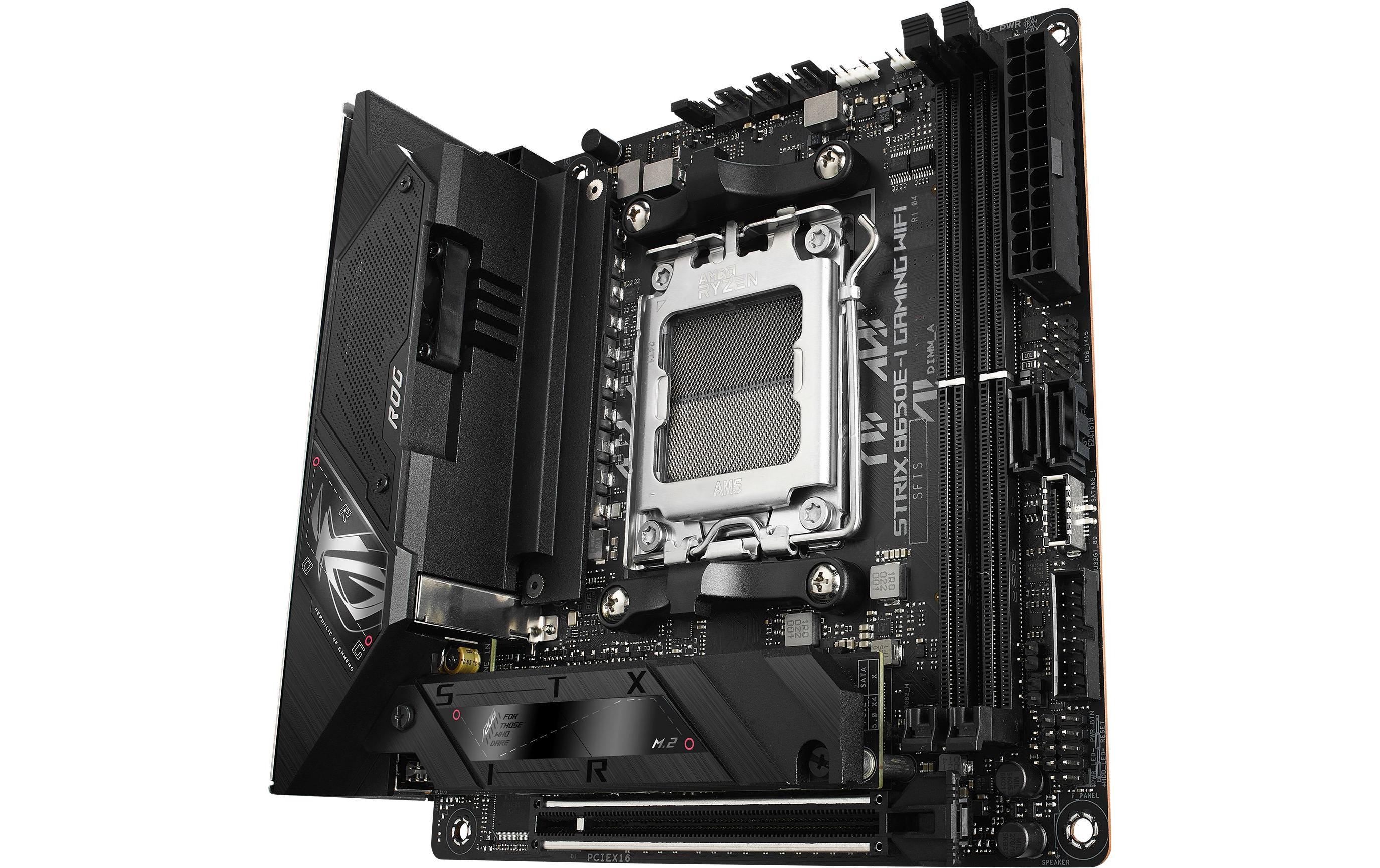 1456136_2 - Mediatech ASUS ROG STRIX B650E-I GAMING WF, Mini-ITX AM5, AMD B650, 2x DDR5, PCI-E 5.0
