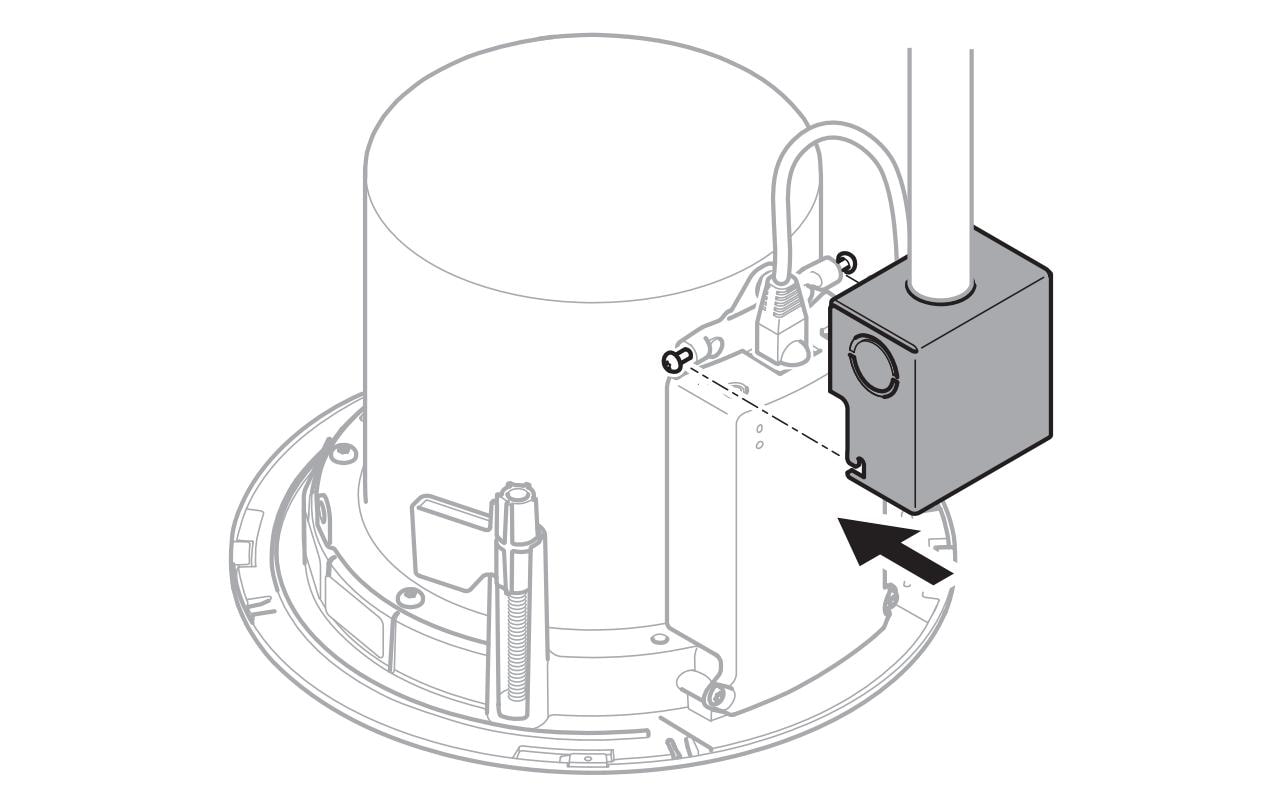 1457478_2 - Mediatech AXIS Conduit Adapter TC1602 5 Stück, zu C12 Lautsprecher Serie