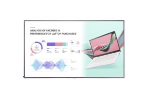 LG 98UH5J-H Public Display 98 UHD, IPS, 500cd/m2, 24/7 Betrieb