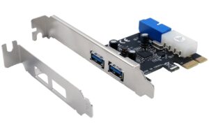 EXSYS EX-11049, USB3.2gen1 Karte, 4 Ports 2 externe Ports und 2 interne