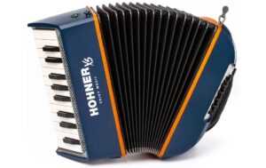 Hohner XS Akkordeon Piano BO Pianoakkordeon, Blau/Orange