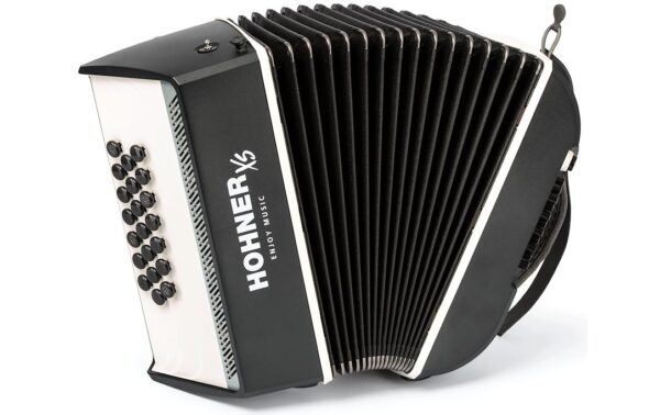 Hohner XS Akkordeon Button GW Knopfakkordeon, Grau/Weiss kaufen Schweiz | Mediatech.ch