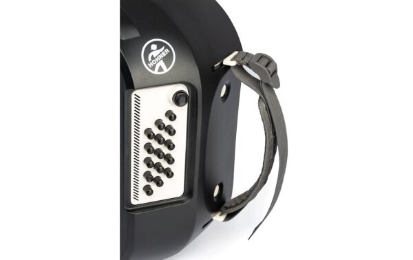 Hohner XS Akkordeon Button GW Knopfakkordeon, Grau/Weiss