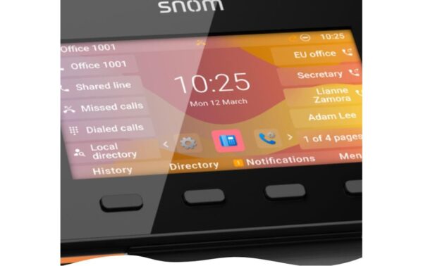 Snom D865 Schwarz SIP-Tischtelefon