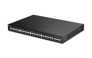 1462685 - Mediatech DrayTek VigorSwitch P2540xs: 48 PoE Ports Layer 2+ managed, 6xSFP+, 400W PoE+ , SDN