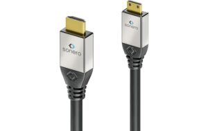 Sonero HDMI auf Mini HDMI Kabel 1.00m, High Speed, 4K UHD, HDR, 18Gbps kaufen Schweiz | Mediatech.ch