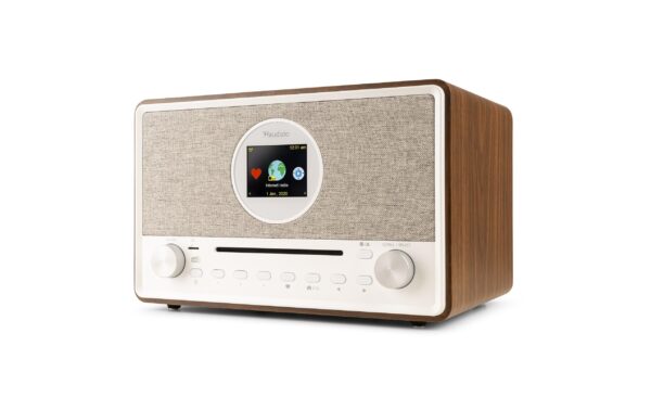 Audizio LuccaWH Internet Radio, DAB+, FM, CD, BT, holzoptik