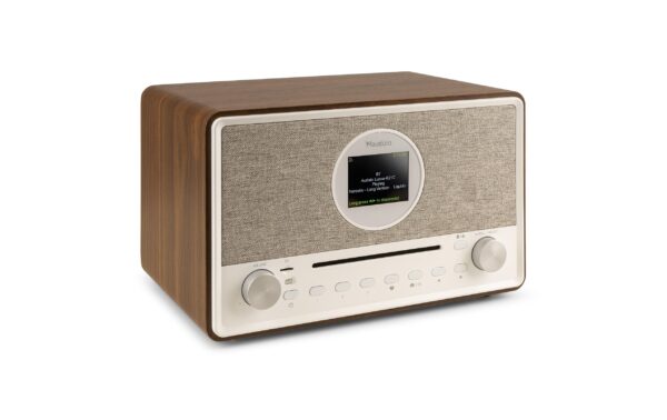 Audizio LuccaWH Internet Radio, DAB+, FM, CD, BT, holzoptik