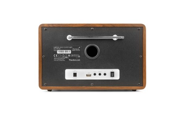 Audizio LuccaWH Internet Radio, DAB+, FM, CD, BT, holzoptik