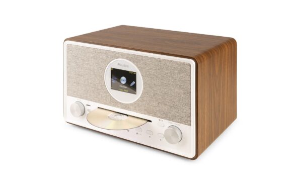 Audizio LuccaWH Internet Radio, DAB+, FM, CD, BT, holzoptik