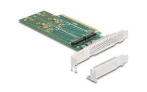 Delock PCI-Express4.0 x16 Karte zu 4xIntern U.2 NVMe M.2 KeyM 110mm SFF8639 Bifurcation