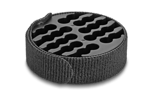 1466319 - Mediatech Delock Kabel-Organizer mit Klettkabelbinder schwarz kaufen Schweiz | Mediatech.ch