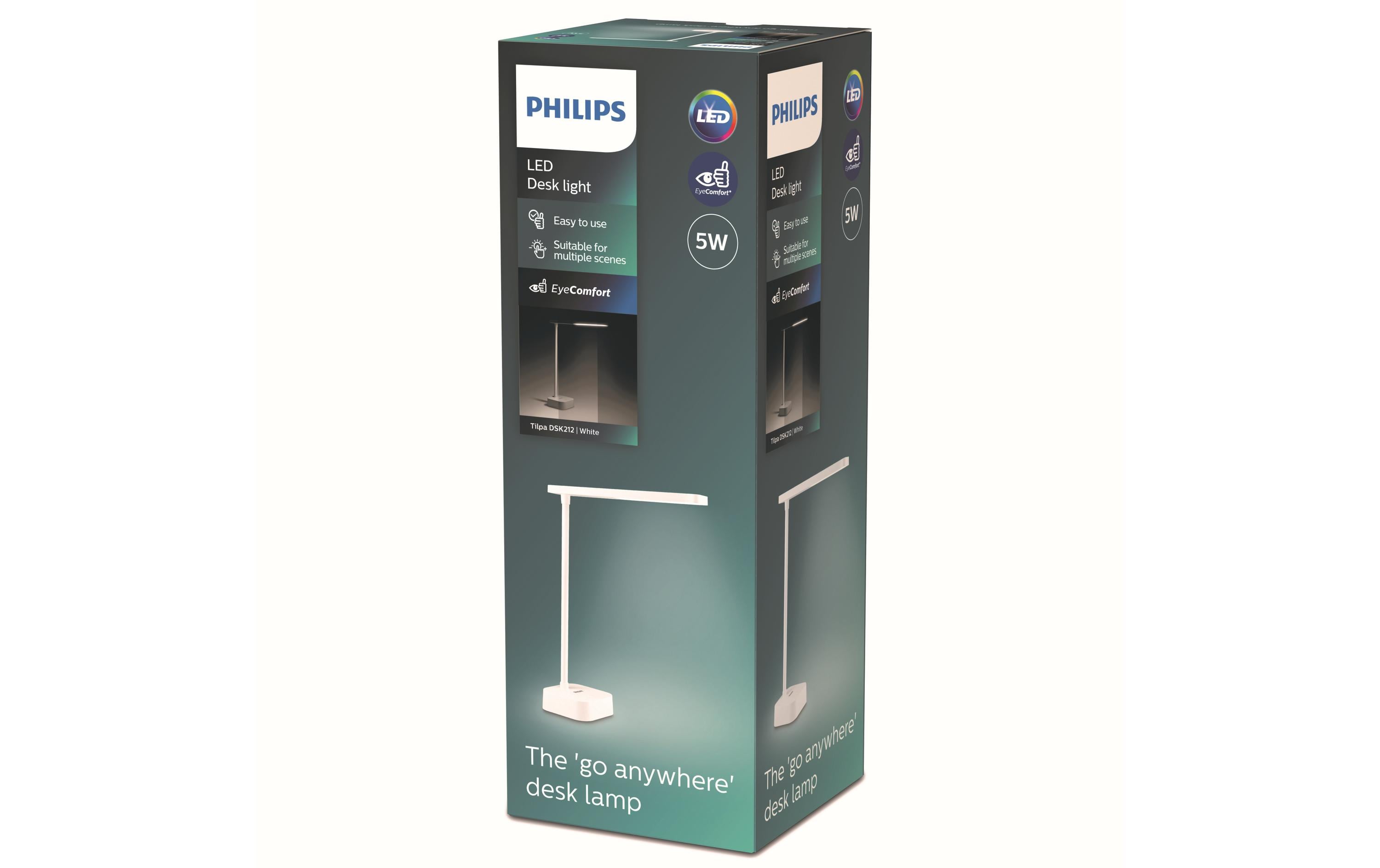 1467156_1 - Mediatech Philips Schreibtischleuchte Tilpa 5W, 5000K