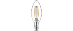 Philips LEDclassic Lampe ersetzt 40W, E14 warmweiss 2700 Kelvin, 470 Lumen, 3er-Pack