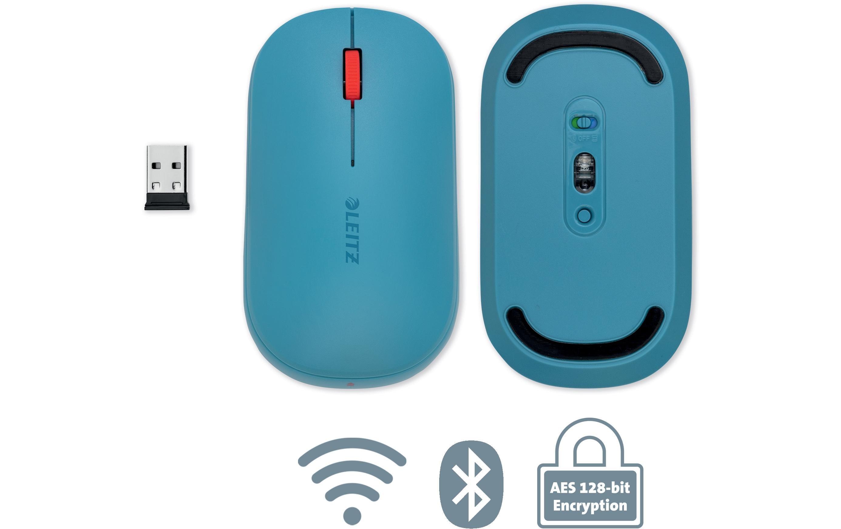 1467362_3 - Mediatech Leitz Cosy Kabellose Maus Sanftes Blau