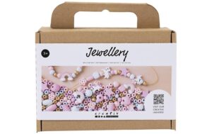 Creativ Company Mini Bastelmix Schmuck pastellfarben, inkl. Anleitung