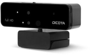 Dicota Webcam PRO Face Recognition Full HD webcam supports Windows Hello