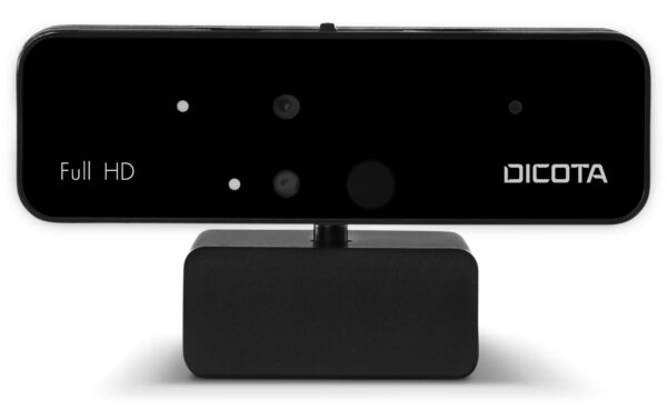 Dicota Webcam PRO Face Recognition Full HD webcam supports Windows Hello