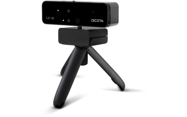 Dicota Webcam PRO Face Recognition Full HD webcam supports Windows Hello
