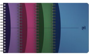 Oxford Spiralheft 90g/qm, A6, 90 Seiten, kariert 5mm