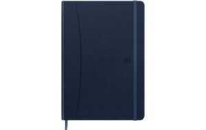 Oxford Notizbuch Office Signatur dunkelblau A5, 80 Seiten, kariert 5mm