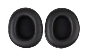 Audio-Technica ATPT-MXPADBK (HP-EP) Ersatzohrpolster-Paar zur MX-Serie, schwarz