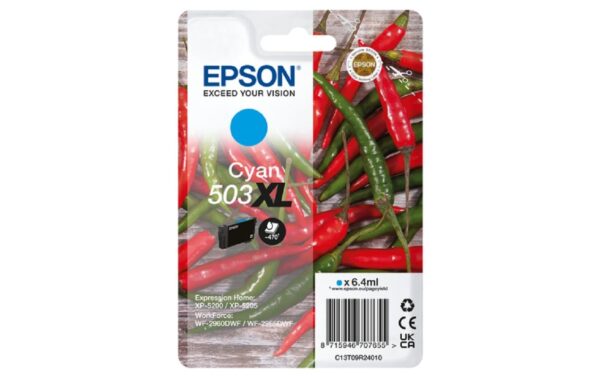 1473593 - Mediatech Epson Tinte Nr. 503XL, C13T09R24010, Cyan 6.4 ml, für XP520x/WF296x kaufen Schweiz | Mediatech.ch