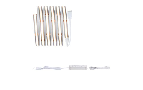 1473782 - Mediatech Paulmann MaxLED 500 Basis Set COB 1.5m warmweiss, 2700K, 10W 230,24V, silber