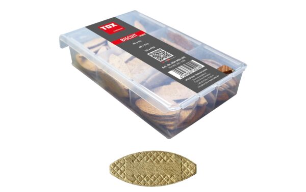 Tox-Dübel TOX Holz Flachdübel Miniset Biscuit Wood (100 Stk.) kaufen | Mediatech.ch