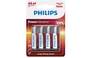 Philips Batterie Power Alkaline AA 1.5 V, LR6 Alkaline, 4 Stück kaufen Schweiz | Mediatech.ch