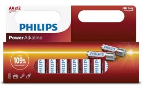 Philips Batterie Power Alkaline AA 1.5 V, LR6 Alkaline, 12 Stück kaufen Schweiz | Mediatech.ch