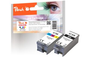 1476247 - Mediatech Peach Canon PGI-35/CLI-36, Multi-Pack 1x8.5, 1x11 ml,1x210, 1x275 Seiten