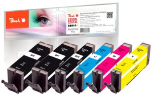 Peach Canon PGI-550XL/CLI-551XL,Multi-Plus 2x22 4x11 ml,2x515,875, 775, 770 S.