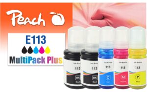 Peach Epson CISS 113,MP+, T06B1-4 2x127, 3x70 ml,2x7500, 3x6000 S.