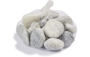 Hobbyfun Mini-Garten Steine Netz grau 500g, sortiert