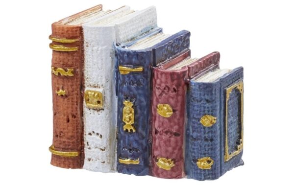 Hobbyfun Mini-Utensilien Bücher 4 cm