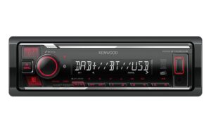 KENWOOD Autoradio KMM-BT408DAB inkl. DAB-Antenne