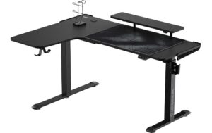 Ultradesk Winger Schwarz Gaming Table schwarz, Tischplatte kaufen Schweiz | Mediatech.ch