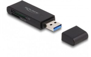 DeLock 91002 Card Reader SuperSpeed USB 5 Gbps für SD und Micro SD kaufen Schweiz | Mediatech.ch