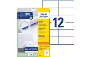 Avery Zweckform Etik. 105x48mm Inhalt: 360 Etik. / 30 Blatt