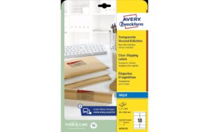 Avery Zweckform Etik. Adress 96x50,8mm Inhalt: 250 Etik. / 25 Blatt